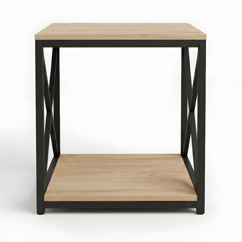 Furniva Penny Cube Bedside Table, Sandalwood – view 5
