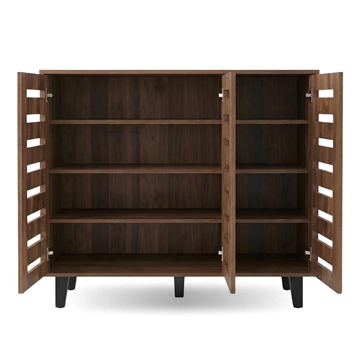 Furniva Metro 3 Door Shoe Rack, Linear – view 3
