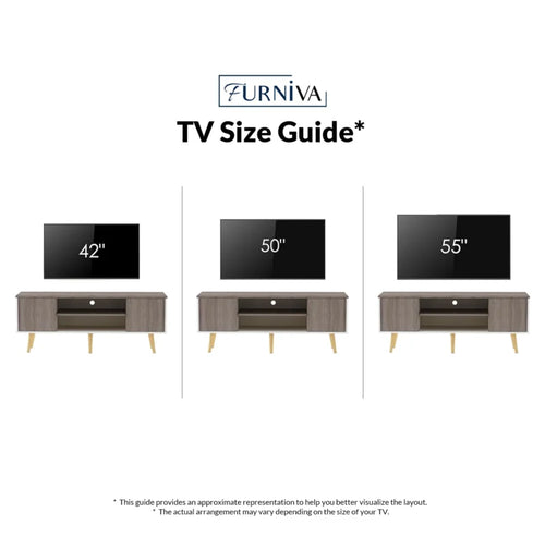 Furniva Bella TV Cabinet - angle view