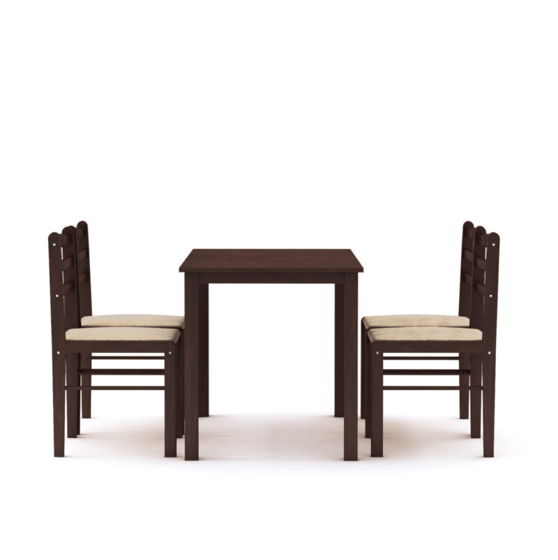 Furniva QuattroDine 4 Seater Dining Table Set - table detail