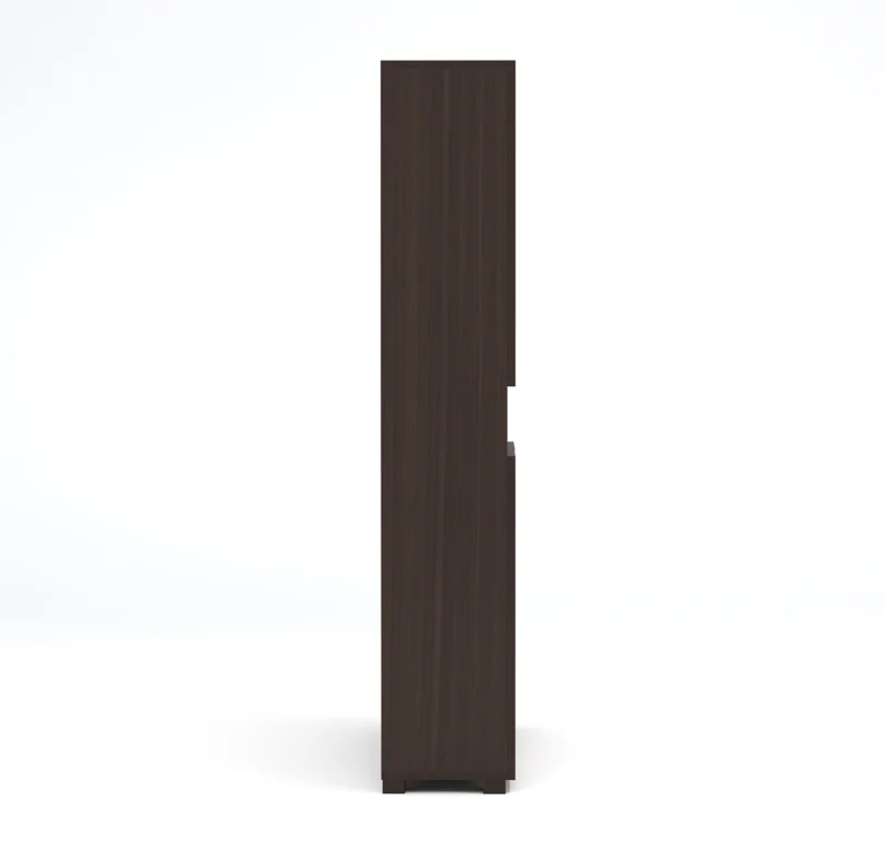 Furniva Skyline Four Shutter Utility Shoe Rack - Wenge - ventilation slots detail