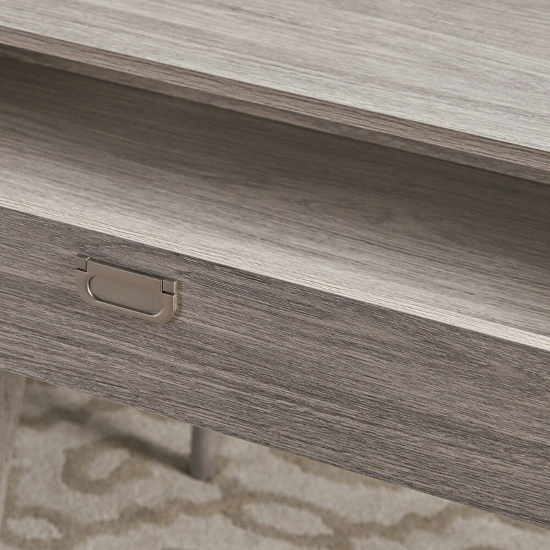 Aero Study Desk with Hutch and Drawer, view 6