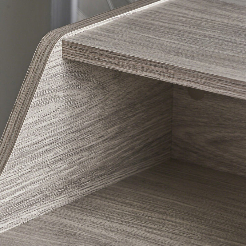 Aero Study Desk with Hutch and Drawer, view 7