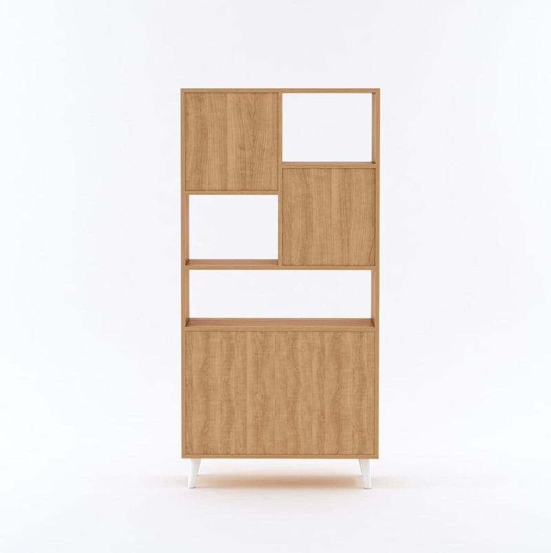 Aura Display Decor Cabinet & Open Bookshelf, view 6