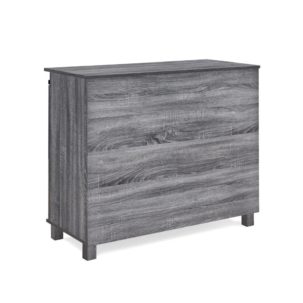 Avenbury 4 Drawer Barn Door Sideboard, view 9