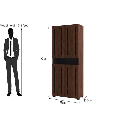 Axis Four Door Kitchen Cabinet, view 2