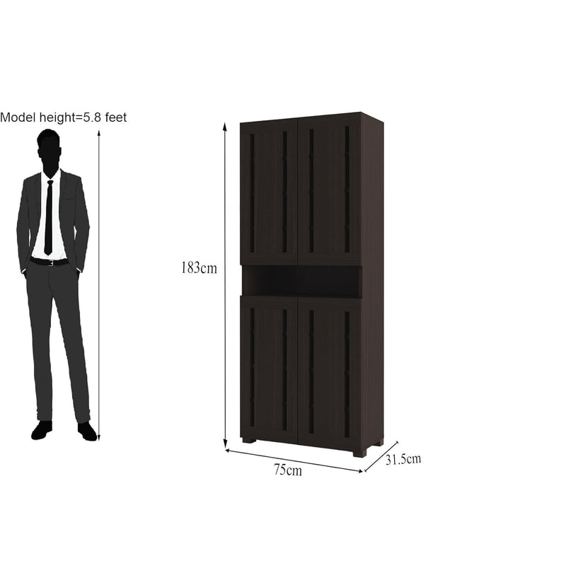 Axis Four Door Kitchen Cabinet, view 6