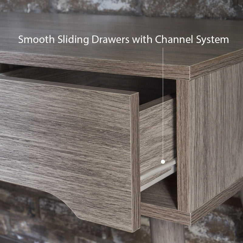 Elara TV Unit with Solid Wood Legs, view 9