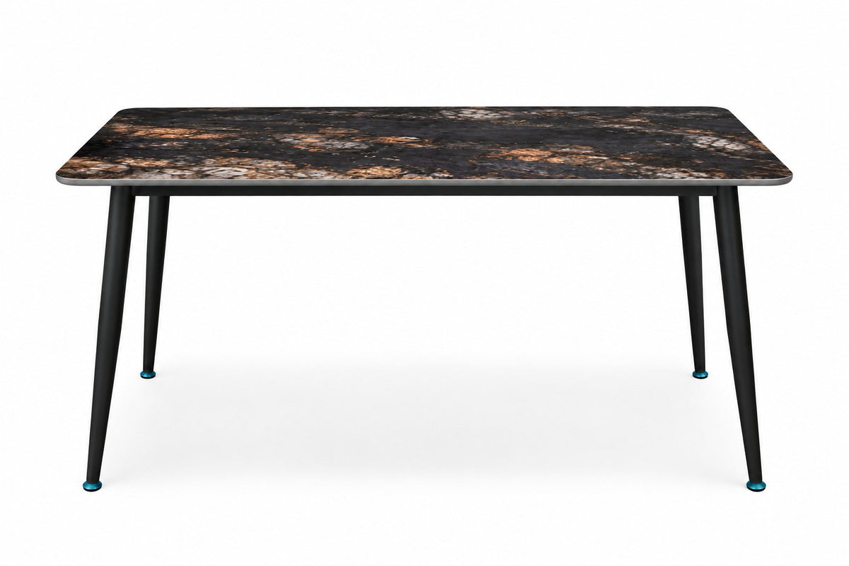 Italiana 120 x 80 cm Sintered Stone Dining Table - Cosmo Black – photo 8