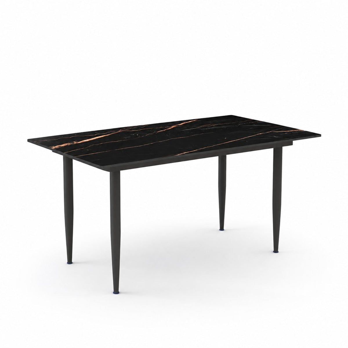 Italiana 140 x 80 cm Sintered Stone Dining Table - Galaxy Black – photo 5
