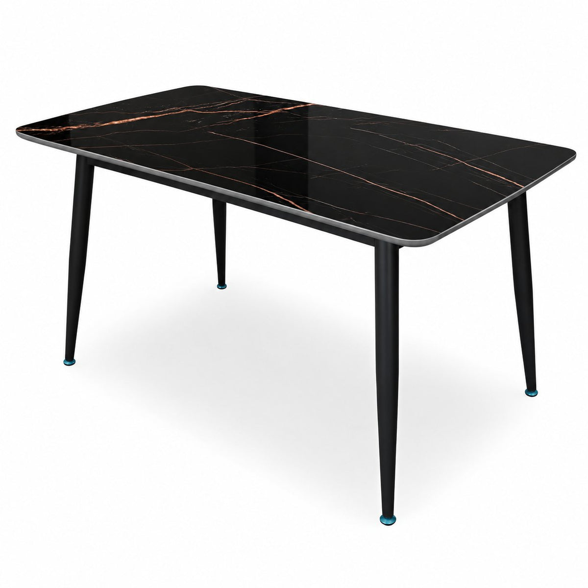 Italiana 140 x 80 cm Sintered Stone Dining Table - Galaxy Black – photo 6