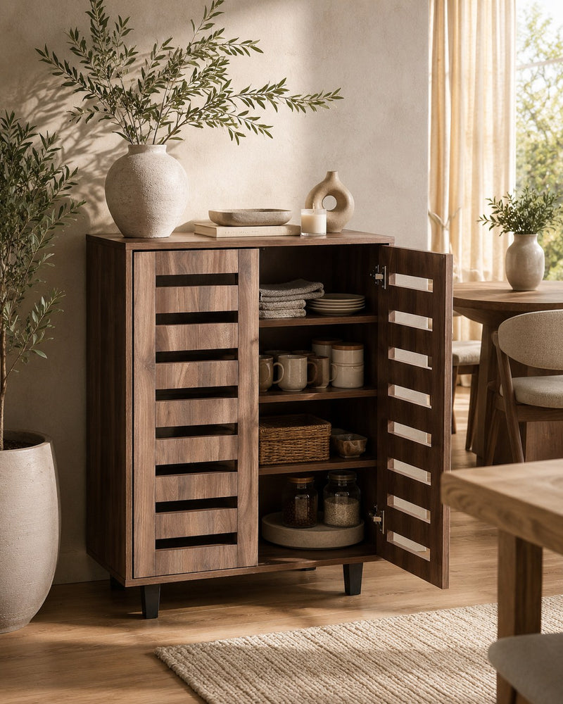 Metro 2 Door Shoe Cabinet, view 8