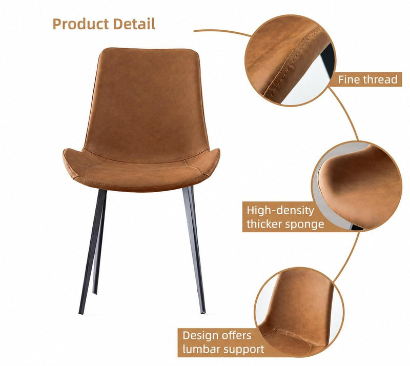Milano Upholstered Dining Chair, view 8