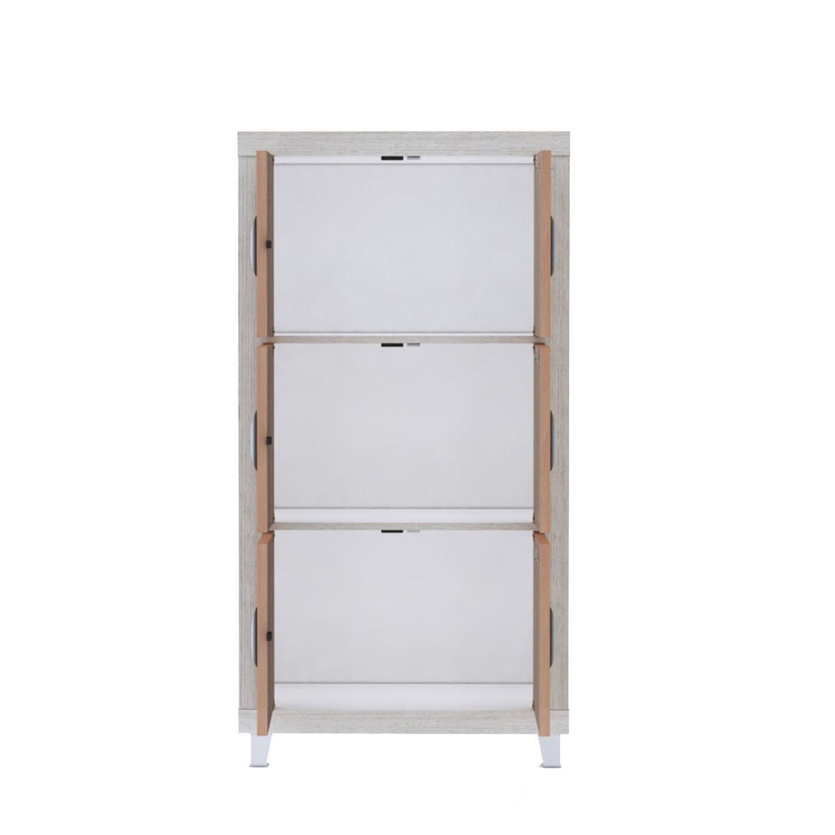 Nova 3 Shelf Bookcase, view 6
