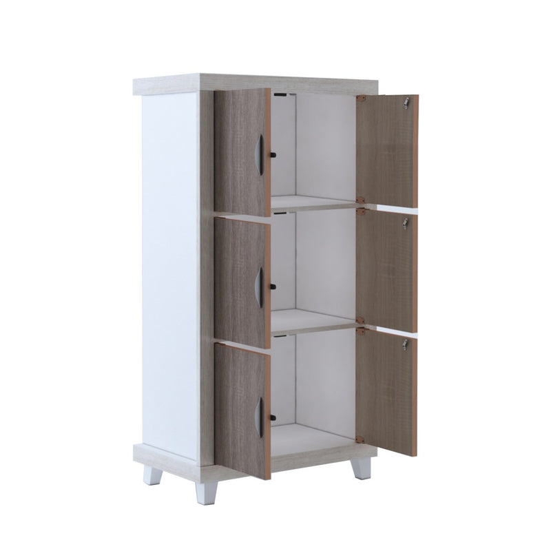 Nova 3 Shelf Bookcase, view 7