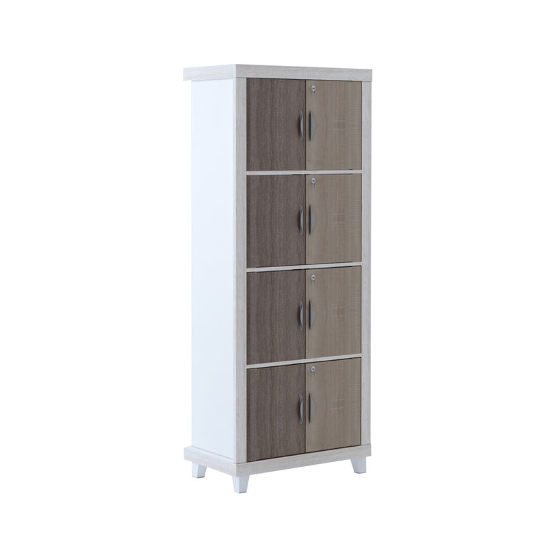 Nova 4 Shelf Bookcase with Shelf Locking System, view 3