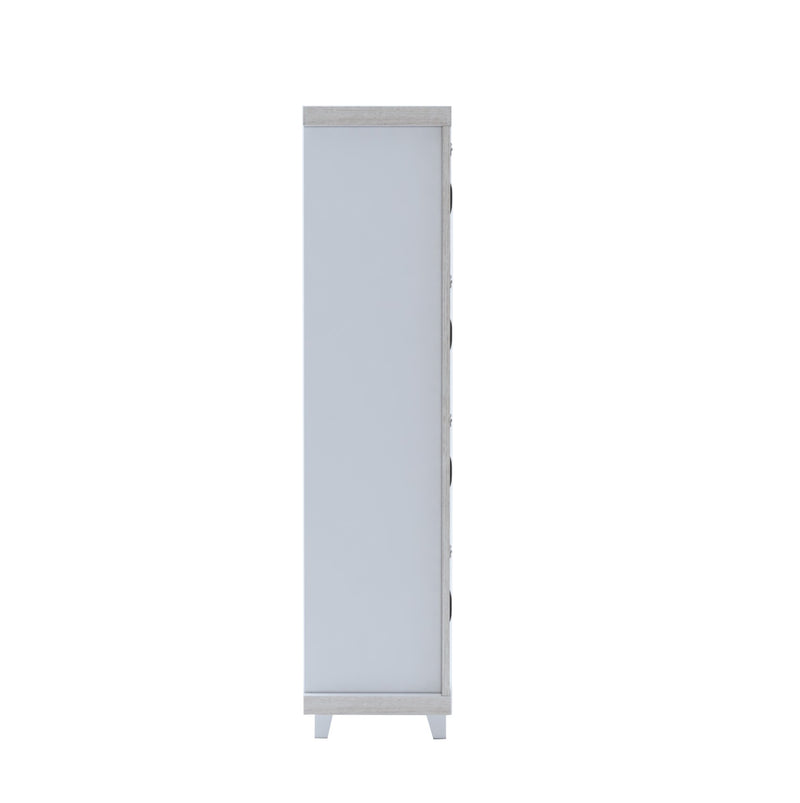 Nova 4 Shelf Bookcase with Shelf Locking System, view 4