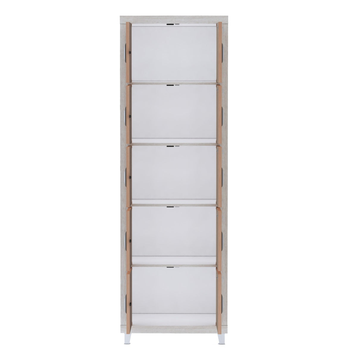 Nova 5 Shelf Bookcase with Shelf Locking System, view 5
