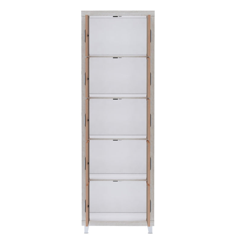 Nova 5 Shelf Bookcase with Shelf Locking System, view 5