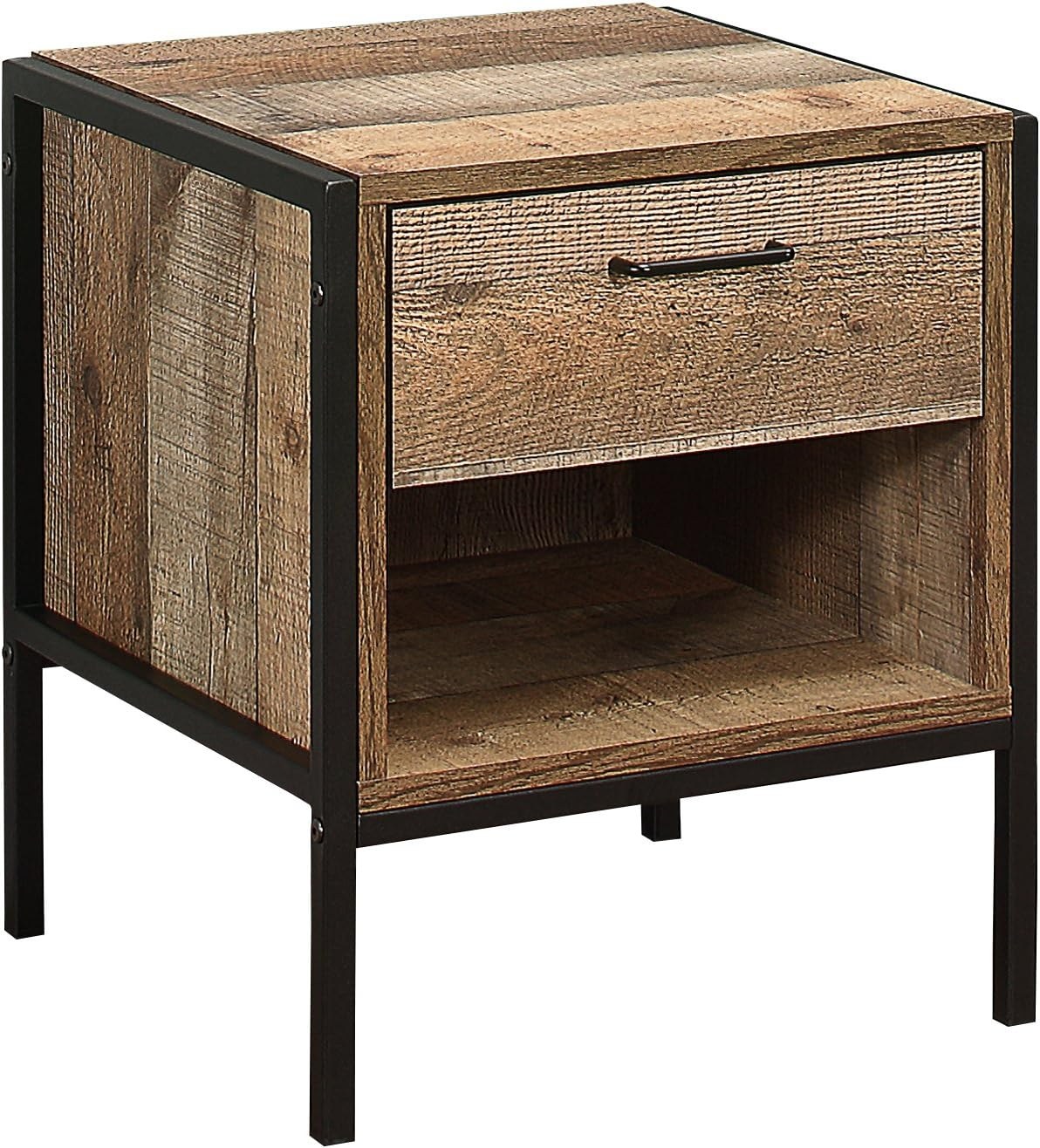 Sierra Bed Side Table with Drawer, view 7