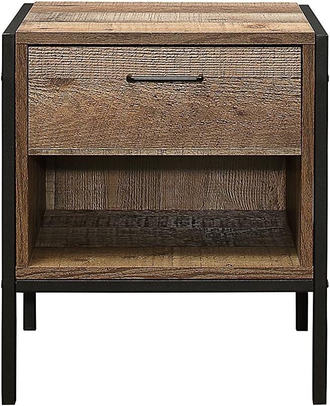 Sierra Bed Side Table with Drawer, view 8