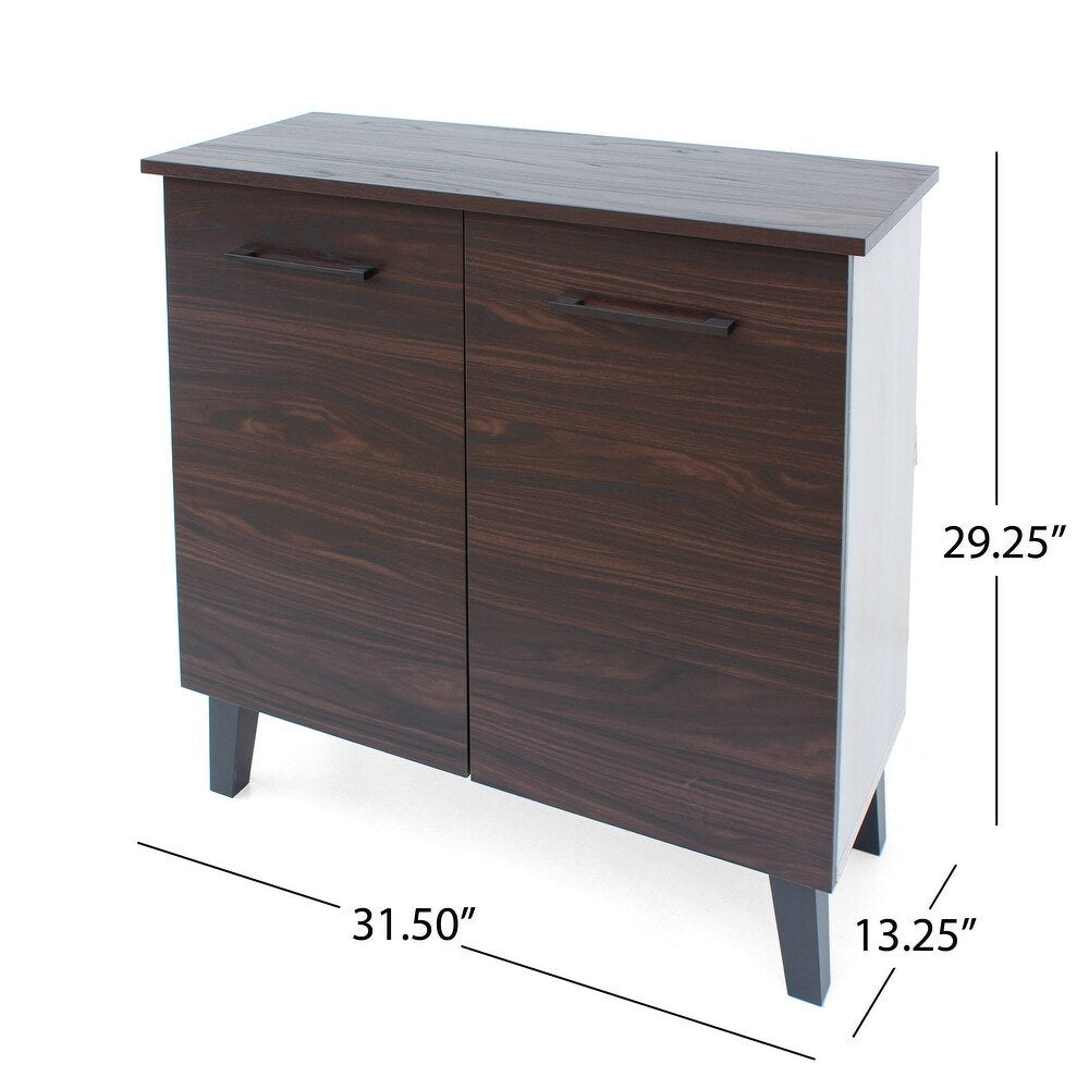 Slate 2 Door Shoe Cabinet, view 2