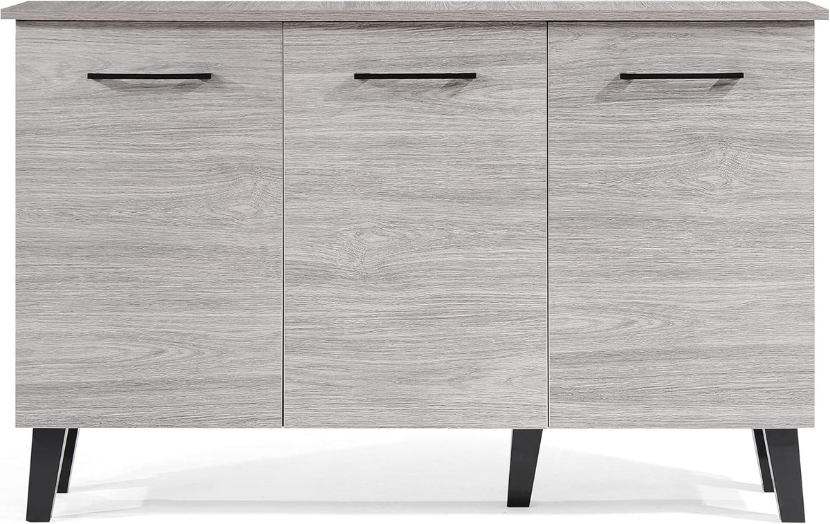 Slate 3 Door Shoe Cabinet, view 7