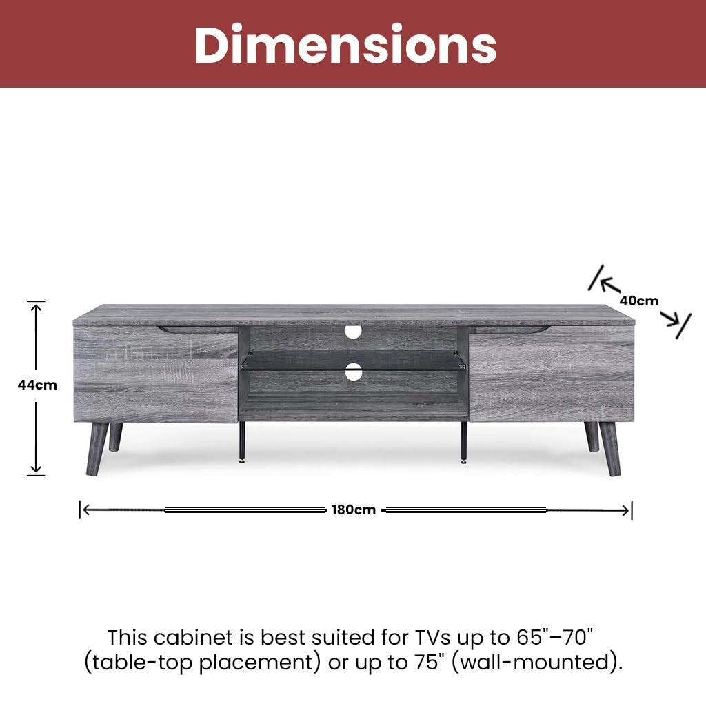 Zenith TV Stand and Media Console, view 2