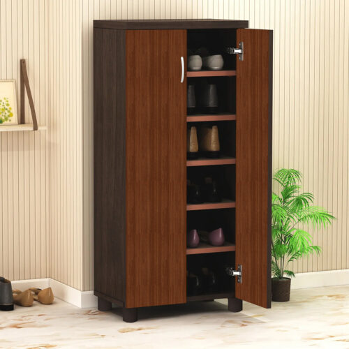 Shoe Rack Wooden Fusion